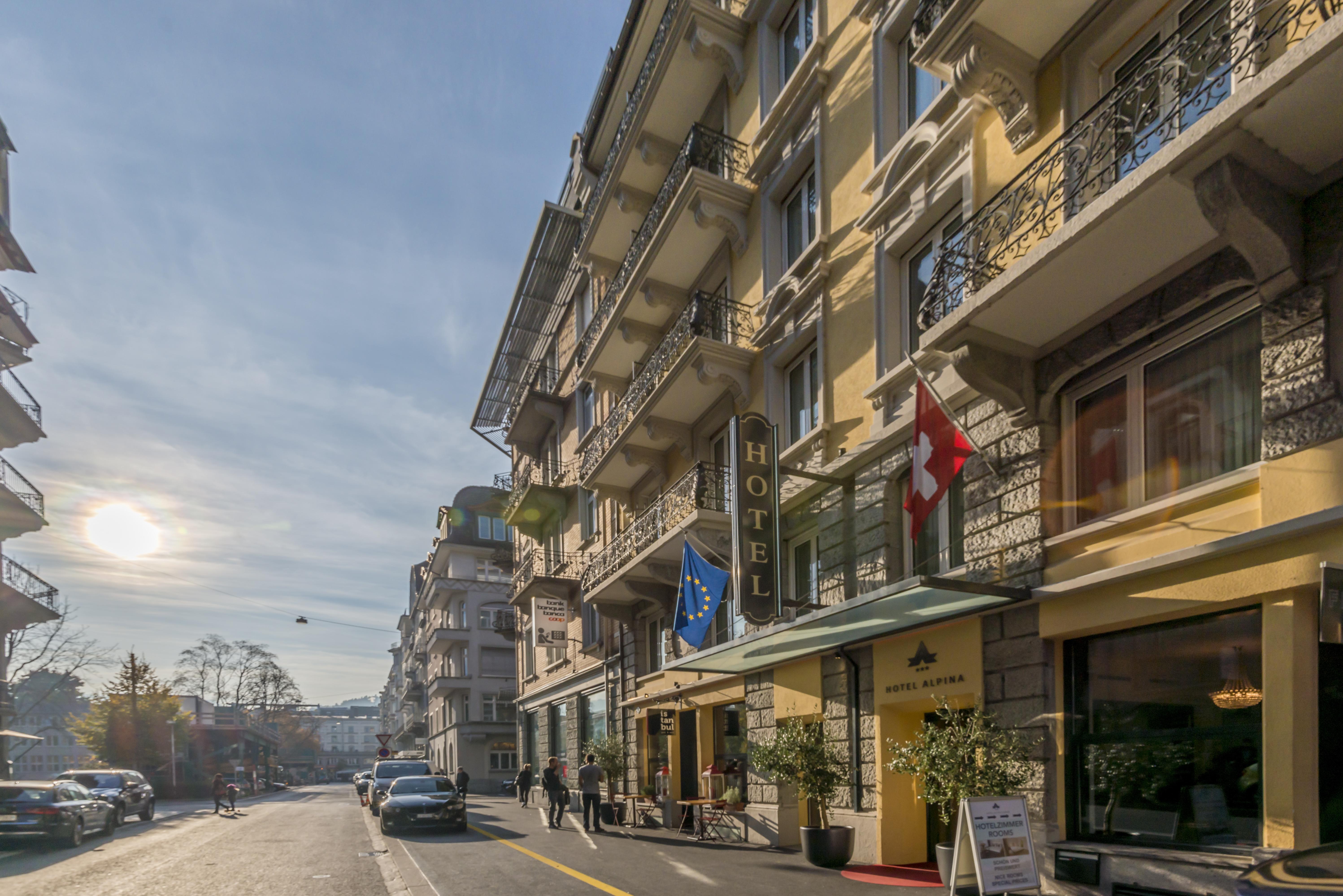 Hotel Alpina Luzern Екстериор снимка